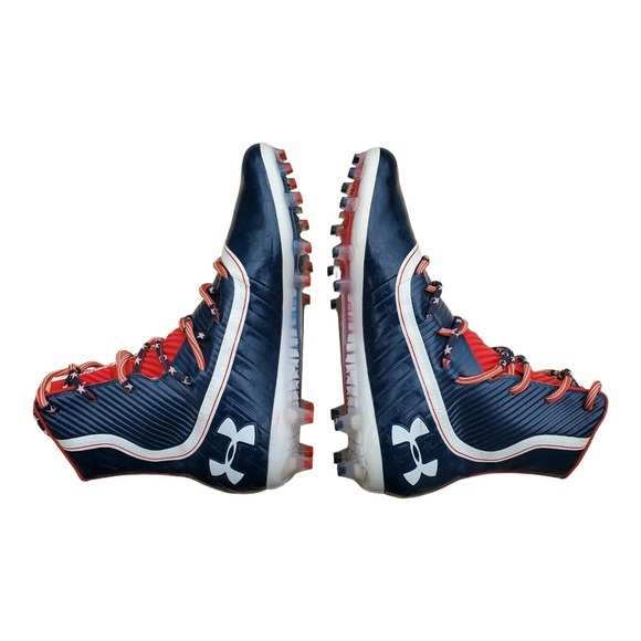 Under Armour Highlight Limited Edition USA Football Cleats 3021191-600 Size 9.5 - Picture 5 of 9